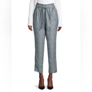 BCBGeneration
Plaid Tie-Waist Pants Women's Gray Plaid Pants